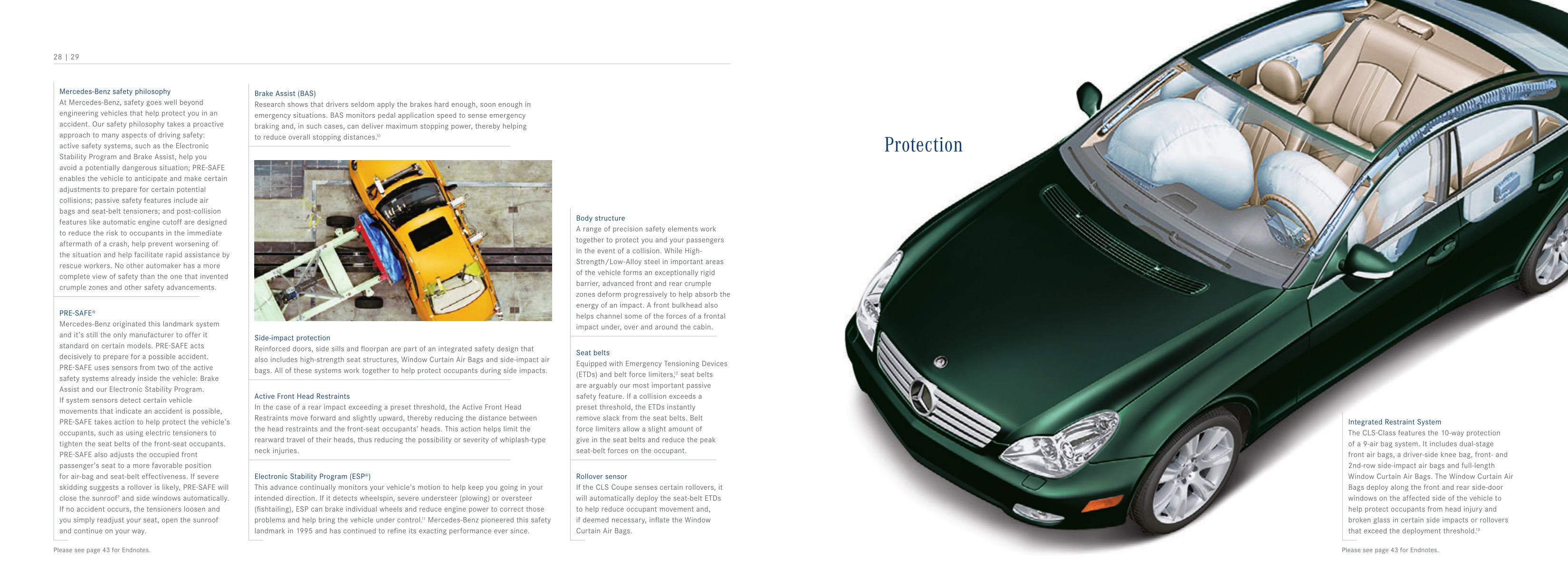 2008 Mercedes-Benz CLS-Class Brochure Page 8
